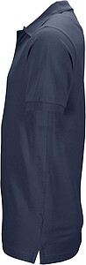 Mens elastic pique polo James Nicholson, navy, S