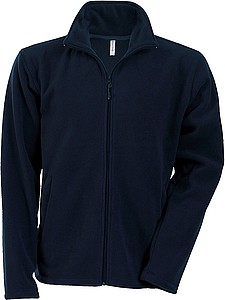 Mens microfleece sweatshirt KARIBAN, navy, M
