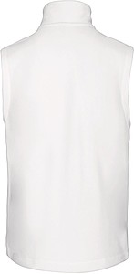 Mens microfleece vest KARIBAN, white, XL