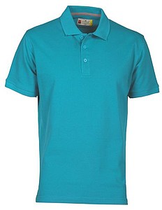 Mens polo T-shirt PAYPER VENICE, atoll blue, XXL