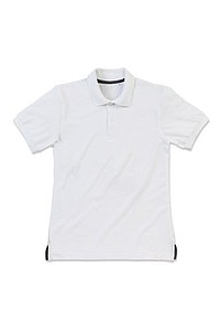 Mens poloshirt STEDMAN HENRY, white, L