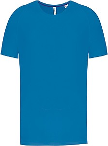 Mens sports T-shirt KARIBAN 130gr, aqua blue, 2XL