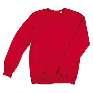 Mens sweatshirt STEDMAN SELECT crimson red XXL