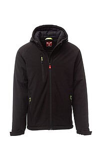 Mens winter jacket Payper GALE PAD, black, size L