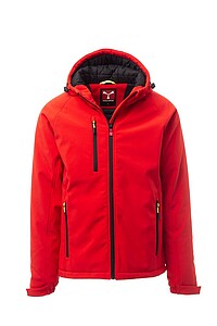 Mens winter jacket Payper GALE PAD, red, size L