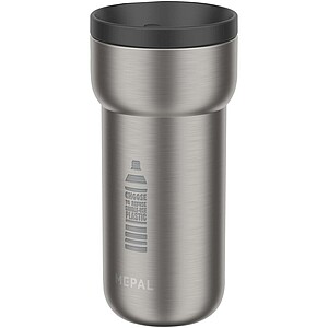 Mepal Ellipse 375 ml insulated stainless steel mug, solid black