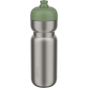 Mepal Pull 800 ml stainless steel sport bottle, moss green
