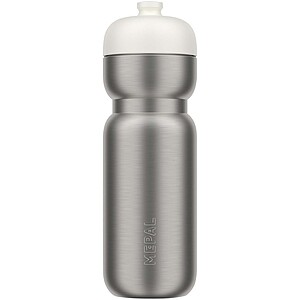 Mepal Pull 800 ml stainless steel sport bottle, white