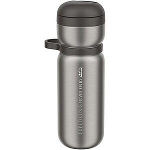 Mepal Twist 600 ml insulated sport bottle, solid black