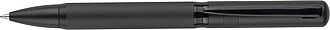 Metal and ecobrass pen set Adel, black