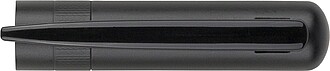 Metal and ecobrass pen set Adel, black