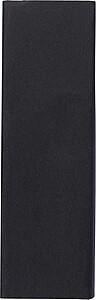 Metal and ecobrass pen set Adel, black