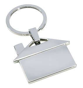 Metal key holder "In-house",colour silver