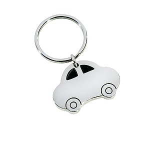 Metal key holder "Limousine",colour silver