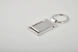 Metal key ring phone stand