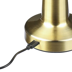 Metal tablelight, gold