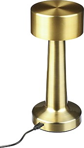 Metal tablelight, gold