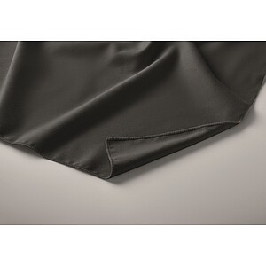 Microfibre towel, black