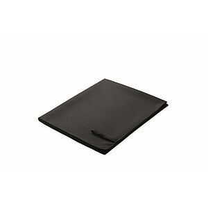 Microfibre towel, black