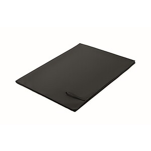 Microfibre towel, black