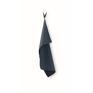 Microfibre towel, blue