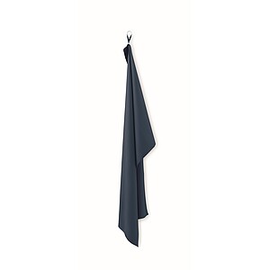 Microfibre towel, blue