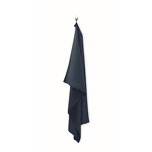 Microfibre towel, blue