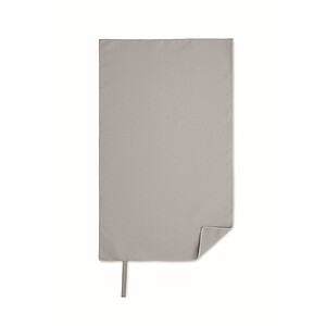 Microfibre towel, grey