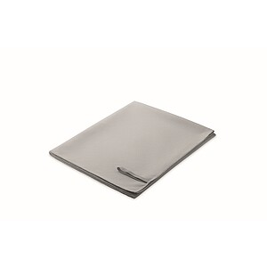 Microfibre towel, grey