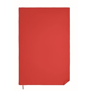Microfibre towel, red