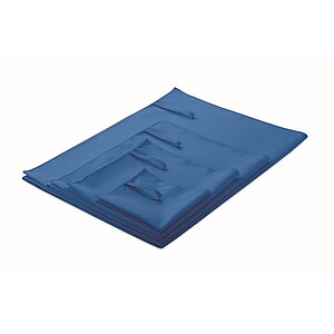 Microfibre towel, royal blue