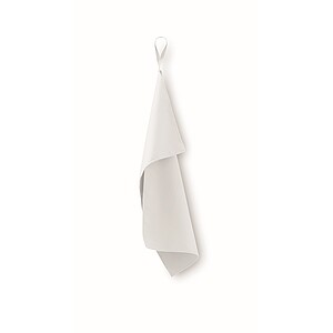 Microfibre towel, white