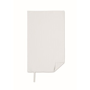 Microfibre towel, white
