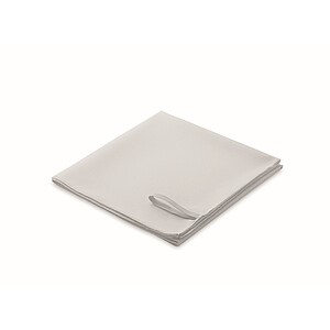 Microfibre towel, white