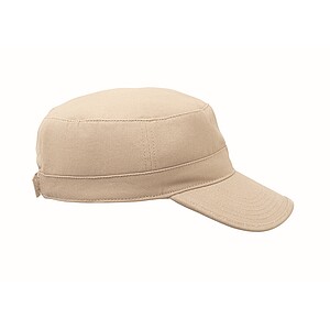 Military cap 260 gr/m2, beige