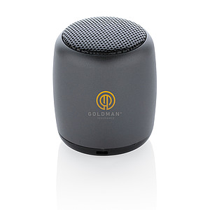 Mini aluminum wireless speaker