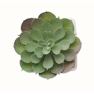 Mini artificial plant, white