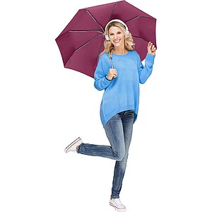 Mini Folding Umbrella AOC, burgundy