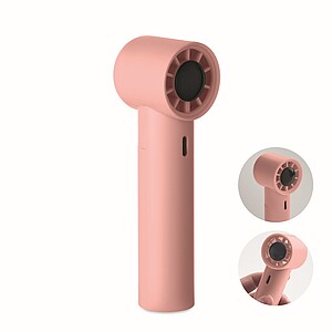 Mini handheld hi-speed fan, baby pink