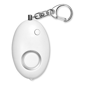 Mini personal alarm with keyri