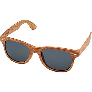 Mira wood-look sunglasses, natural