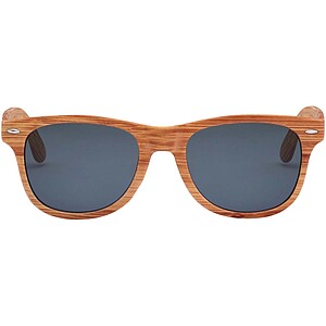 Mira wood-look sunglasses, natural