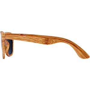 Mira wood-look sunglasses, natural