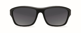 Mirrored sport sunglasses UV400, black