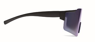 Mirrored sports sunglasses, blue