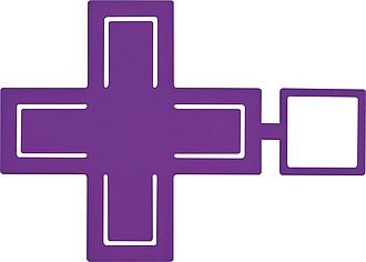 Mobile phone holder Cross