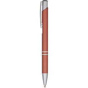 Moneta soft touch ballpoint pen, brick