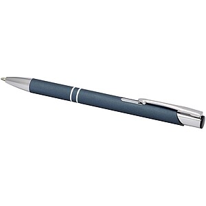 Moneta soft touch ballpoint pen, hale blue