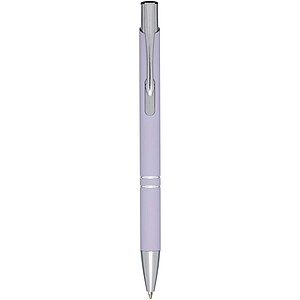Moneta soft touch ballpoint pen, lilac