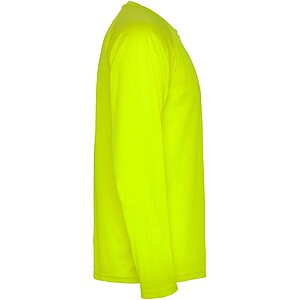 Montecarlo long sleeve kids sports t-shirt, fluor yellow